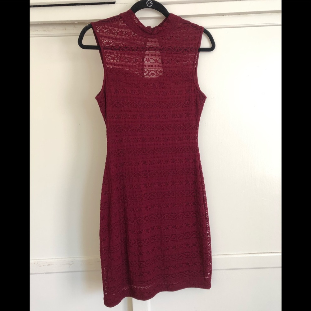 Guess Burgundy Dress Sz 2